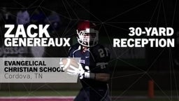 30-yard Reception vs University School of Jackson