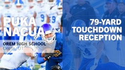 79-yard Touchdown Reception vs Tooele 
