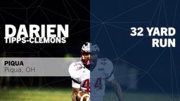 Darien Tipps-Clemons's highlights 32 yard Run vs Meadowdale 
