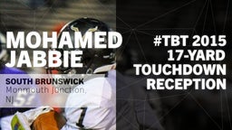 #TBT 2015: 17-yard Touchdown Reception vs Monroe Township