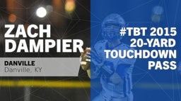 #TBT 2015: 20-yard Touchdown Pass vs Middlesboro 