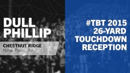 #TBT 2015: 26-yard Touchdown Reception vs Penns Valley Area 