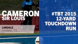 #TBT 2015: 12-yard Touchdown Run vs Lufkin 