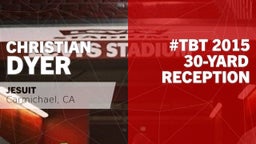 #TBT 2015: 30-yard Reception vs Davis 