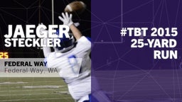 #TBT 2015: 25-yard Run vs Todd Beamer 