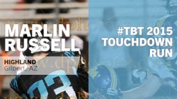 #TBT 2015:  Touchdown Run vs Perry