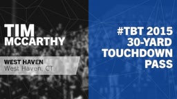 #TBT 2015: 30-yard Touchdown Pass vs Foran 