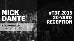 #TBT 2015: 20-yard Reception vs Overbrook 