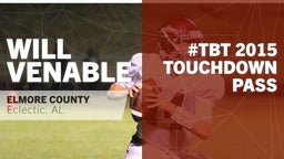 #TBT 2015:  Touchdown Pass vs Dadeville 