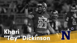 Khari "Tay" Dickinson  - Navy Class of 2017