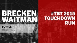 #TBT 2015:  Touchdown Run vs Ada 
