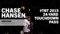 #TBT 2015: 24-yard Touchdown Pass vs Columbine 