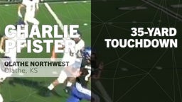 35-yard Touchdown vs Shawnee Mission North 