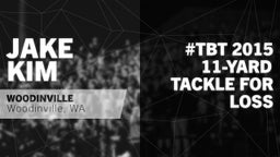 #TBT 2015: 11-yard Tackle for Loss vs Bothell 