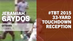 #TBT 2015: 33-yard Touchdown Reception vs Sterling 