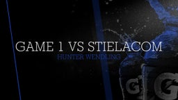 Game 1 vs Stielacom