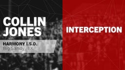 Collin Jones's highlights  Interception vs Winona 