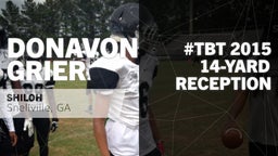 #TBT 2015: 14-yard Reception vs Archer 