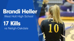 17 Kills vs Neligh-Oakdale 