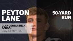 Peyton Lane's highlights 50-yard Run vs Nickerson 