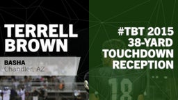 #TBT 2015: 38-yard Touchdown Reception vs Chandler 