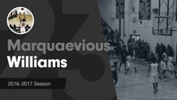 Season Recap: Marquaevious Williams 2016-2017