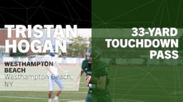 33-yard Touchdown Pass vs Eastport-South Manor 