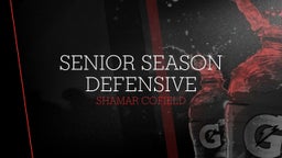 Senior Season Defensive 