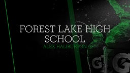 Alex Haliburton's highlights Forest Lake High School