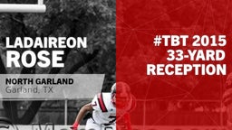 #TBT 2015: 33-yard Reception vs Tyler Lee 