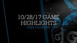 10/28/17 Game Highlights