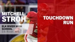 Mitchell Stroh's highlights  Touchdown Run vs St. Cloud Technical 
