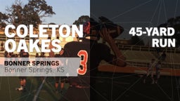 Coleton Oakes's highlights 45-yard Run vs Round #1 Playoffs