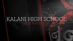 Siloi Tuialuuluu's highlights Kalani High School