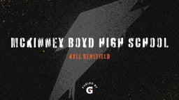 Kyle Benefield's highlights McKinney Boyd High School