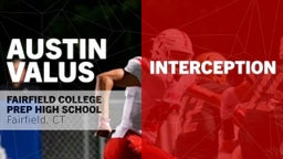 Austin Valus's highlights  Interception vs Harding