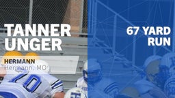 Tanner Unger's highlights 67 yard Run vs Cuba 