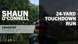 24-yard Touchdown Run vs Coginchaug Regional 