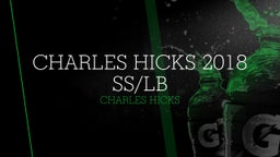 Charles Hicks 2018 SS/LB 