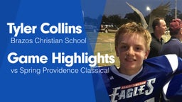 Game Highlights vs Spring Providence Classical
