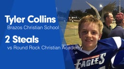2 Steals vs Round Rock Christian Academy