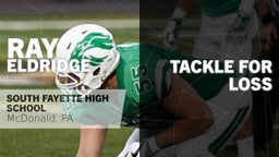  Tackle for Loss vs Montour 