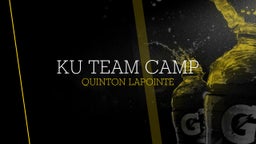 KU Team Camp 