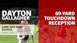 69-yard Touchdown Reception vs Commerce 