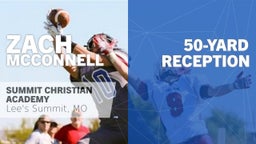 50-yard Reception vs Lighthouse Christian Academy