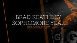 Brad Keathley sophomore year