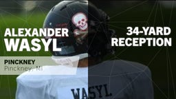 34-yard Reception vs Walled Lake