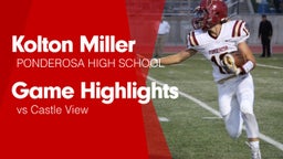 Game Highlights vs Castle View 