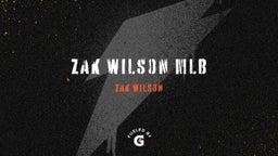 Zak Wilson MLB
