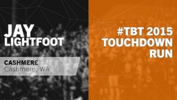 #TBT 2015:  Touchdown Run vs Naches Valley 
